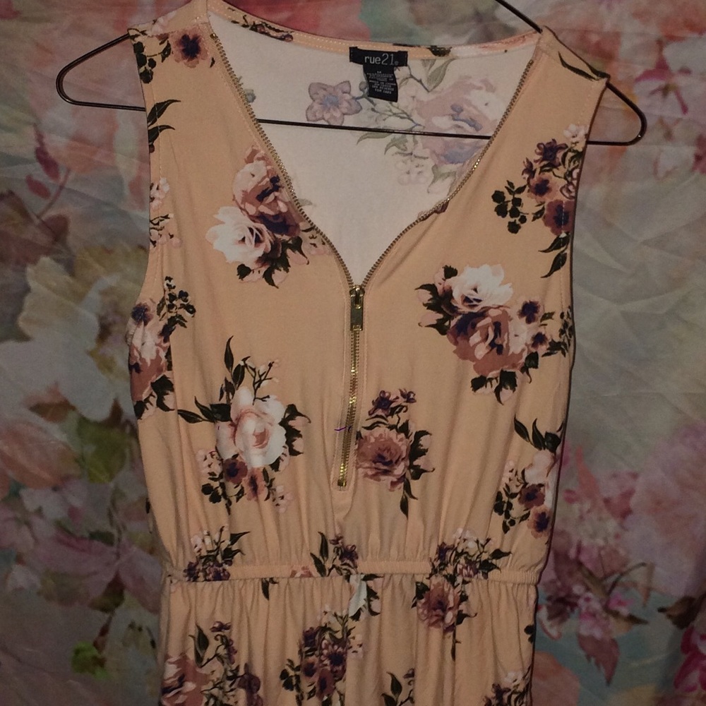 Floral jumpsuit